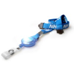 Digital ID 15mm Recycled NHS Staff Lanyards with Double Breakaway & Integrated Card Reel (Pack of 100)