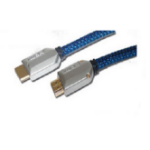 shiverpeaks 2 m HDMI HDMI cable HDMI Type A (Standard) Black,Blue,Metallic