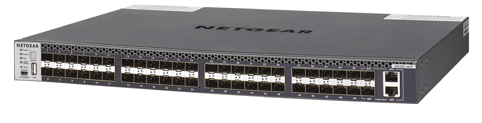Image of NETGEAR M4300-48XF Managed L3 Black
