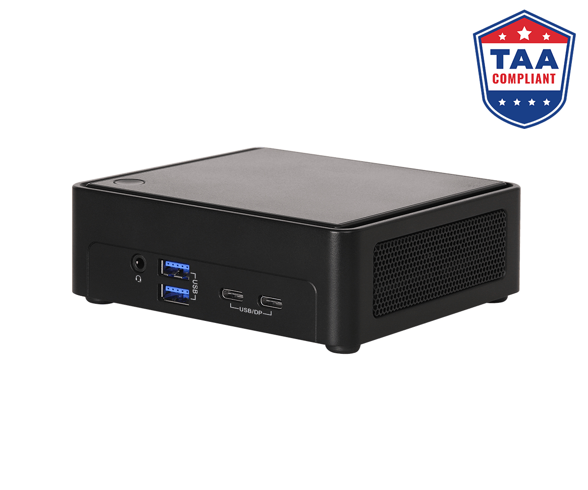 Asrock NUCS BOX-125H SFF Black BGA 2049