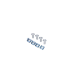 Extralink Shelf 1U 350mm Gray 19", for wall cabinets