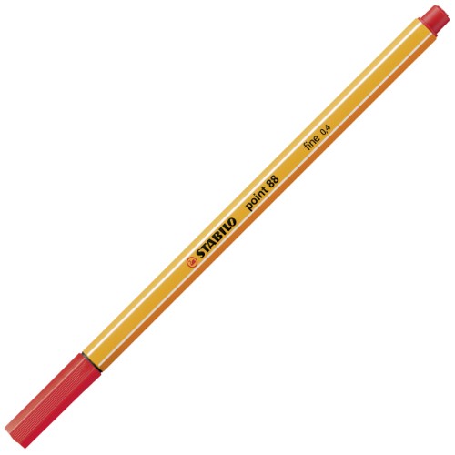 STABILO point 88 fineliner Red 1 pc(s)