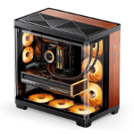 Jonsbo TK-4 Wood Tower Black, Wood