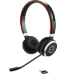 Jabra Evolve 65 MS Stereo Headset Head-band Bluetooth Black