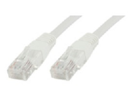 Image of Microconnect 5.0m Cat5e RJ-45 networking cable White 5 m U/UTP (UTP)