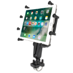 RAM Mounts X-Grip Mount with Double U-Bolt Base for 9"-10" Tablets