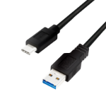 LogiLink CU0169 USB cable USB 3.2 Gen 1 (3.1 Gen 1) 1.5 m USB C USB A Black