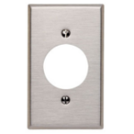 Leviton 84020-40 wall plate/switch cover Stainless steel