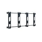 Hagor 6241 flat panel bureau steun 3,45 m (136") Muur Zwart