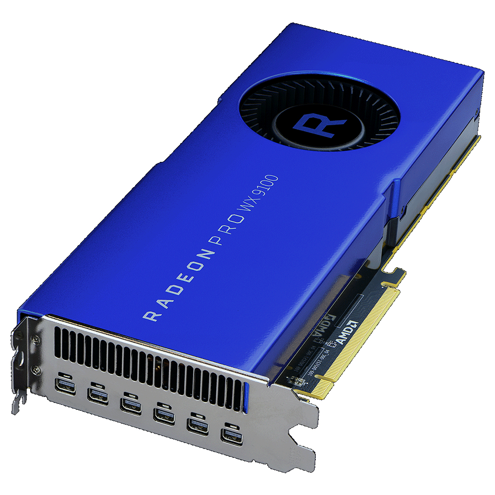 AMD 100-505957 graphics card Radeon Pro WX 9100 16 GB High Bandwidth Memory 2 (HBM2)