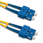 Qoltec 54002 InfiniBand/fibre optic cable 3 m SC Yellow