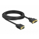 DeLOCK Cable DVI 24+5 female to VGA male 3 m