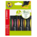 STABILO GREEN BOSS marker 4 pc(s) Chisel tip Green, Orange, Pink, Yellow