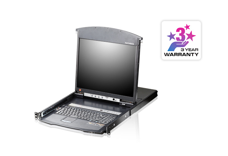 ATEN KL1508AIM-AXA-EE KVM switch Rack mounting Black