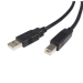 StarTech.com USB2HAB15 USB cable USB 2.0 181.1" (4.6 m) USB A USB B Black