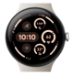 Google Pixel Watch 3 AMOLED 45 mm Digital Touchscreen Silver Wi-Fi GPS (satellite)