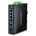 Trendnet TI-G50611 network switch Unmanaged 2.5G Ethernet (100/1000/2500) Black