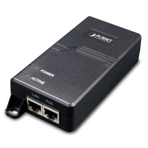 Photos - Powerline Adapter PLANET POE-163 PoE adapter Fast Ethernet, Gigabit Ethernet 53 V 