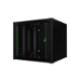 Lanview RWM09U56BL rack cabinet 9U Wall mounted rack Black
