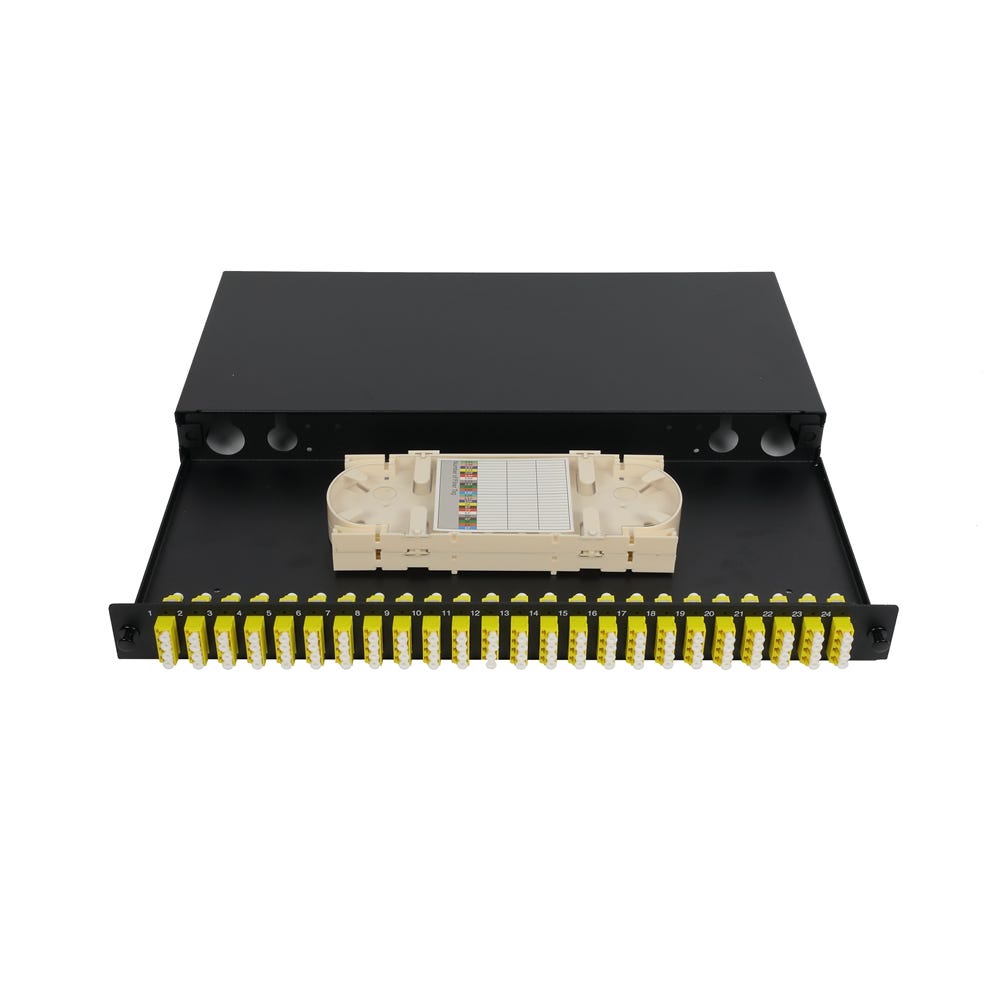 Cablenet CNL E-Range LC Quad SM Bl Coupler