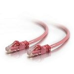 C2G Cat6 550MHz Snagless Patch Cable Pink 3m networking cable