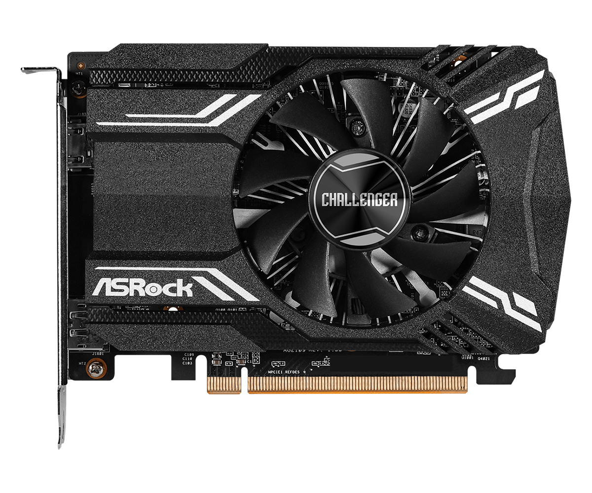 Image of Asrock RX6400 CLI 4G AMD Radeon RX 6400 4 GB GDDR6