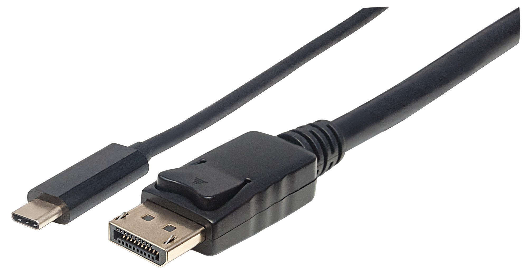 Image of Manhattan USB-C to DisplayPort Cable, 4K@60Hz, 1m, Male to Male,...