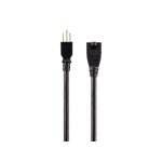 Monoprice 40141 power cable Black 600" (15.2 m) NEMA 5-15P NEMA 5-15R