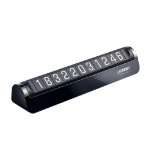 Ugreen EU Product - telephone number plate for car - Black