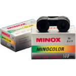 Minox Minopan 100 ISO, 100/21º black/white film 36 shots