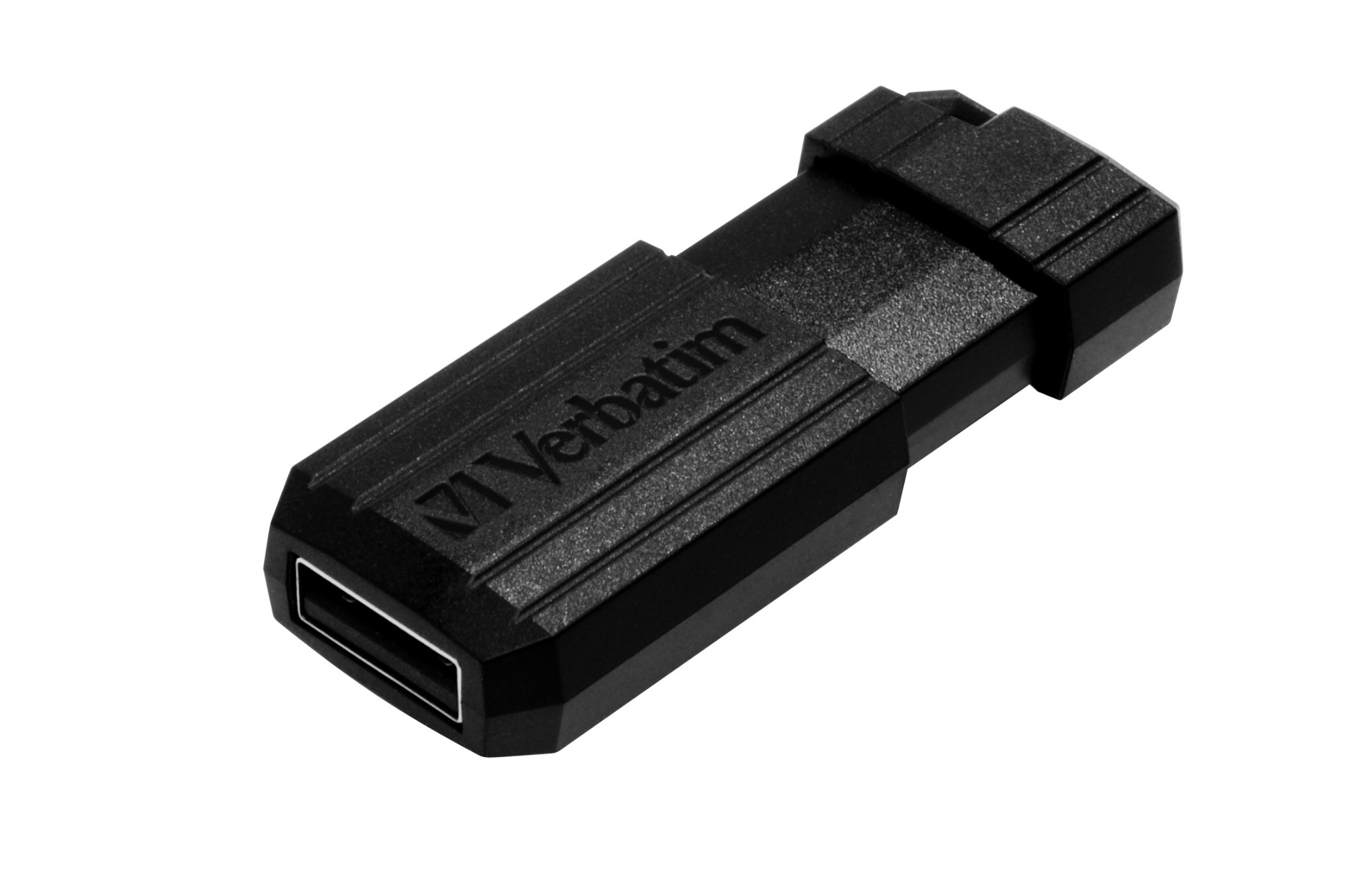 Verbatim 16GB Black Pinstripe USB Drive 49063
