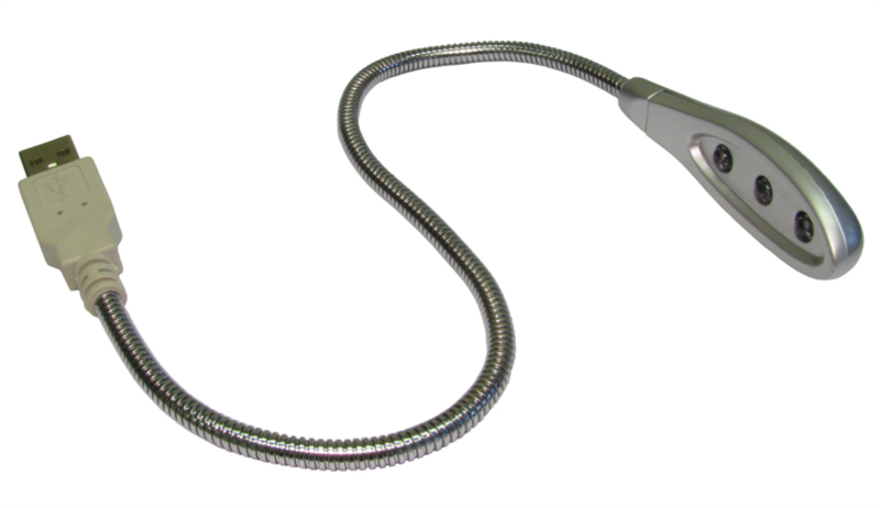 Cables Direct NLUSB-MULTILIGHT USB gadget Metallic
