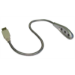 Cables Direct NLUSB-MULTILIGHT USB gadget Metallic
