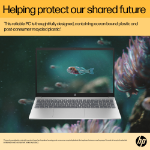 HP 15-fc0045na AMD Ryzen™ 3 7320U Laptop 39.6 cm (15.6") Full HD 8 GB LPDDR5-SDRAM 256 GB SSD Wi-Fi 6 (802.11ax) Windows 11 Home Black