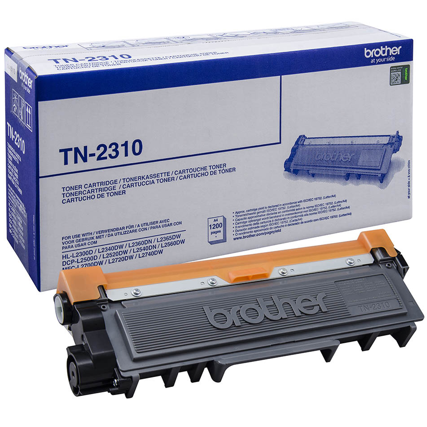 Image of Brother TN-2310 Toner-kit, 1.2K pages ISO/IEC 19752 for Brother...