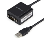 StarTech.com ICUSB2321F cable gender changer DB-9 USB 2.0 A Black