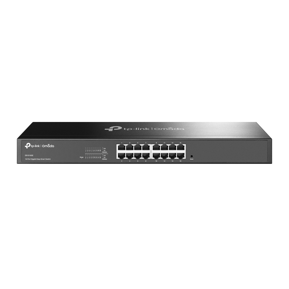 TP-Link DS1016GE 16-Port Gigabit 1U Network Switch
