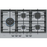 Bosch Serie 6 PCS7A5I90 hob Stainless steel Built-in 75 cm Gas 5 zone(s)