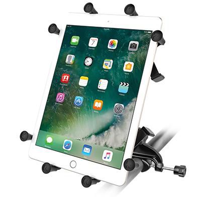 RAM Mounts X-Grip Mount with Yoke Clamp Base for 9"-10" Tabl
