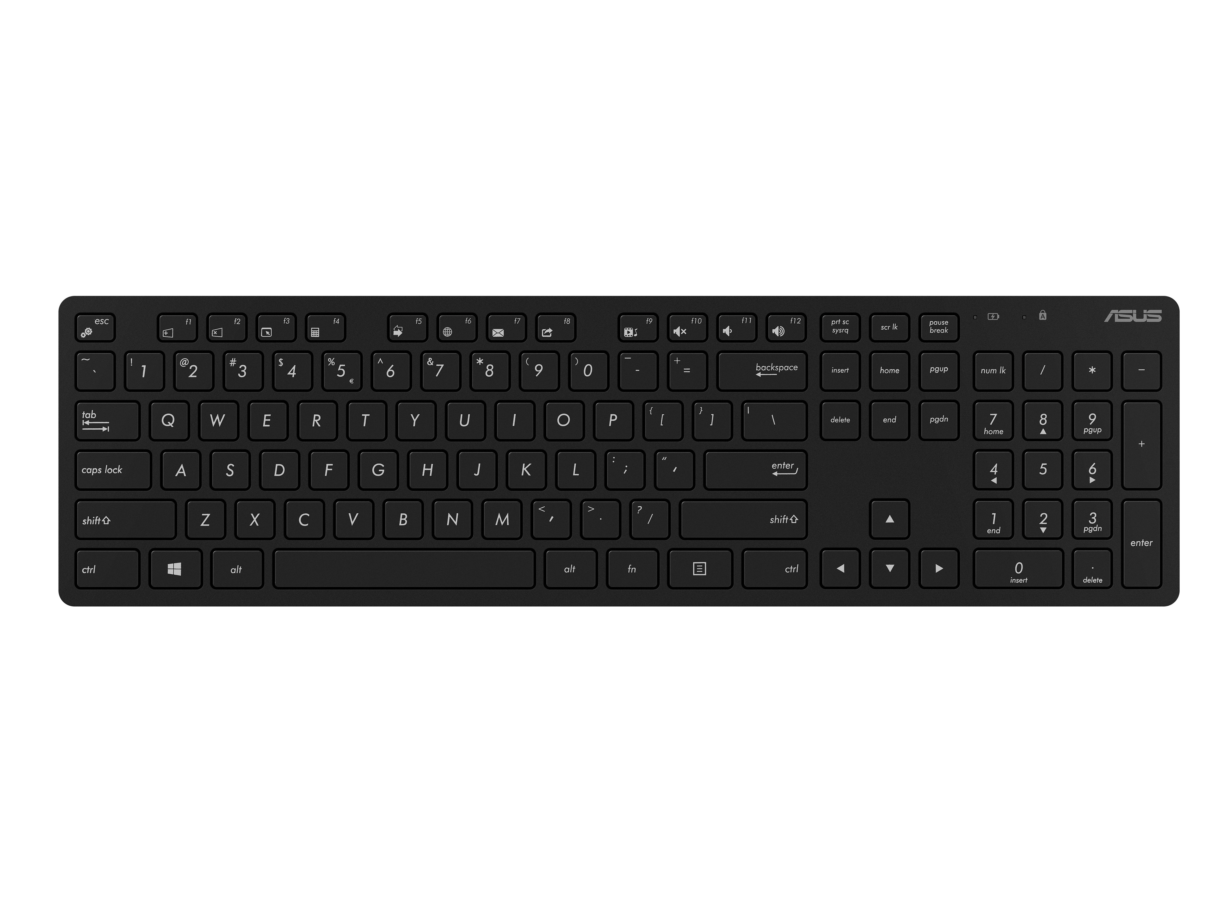 Image of ASUS W5000 +MOUSE keyboard Mouse included RF Wireless UK English Black