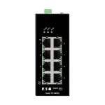Eaton NFI-U08-2A network switch Unmanaged Fast Ethernet (10/100) DIN rail Black