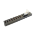 POWERDATA UNDER DESK 8-WAY 3-POLE SKT POWER FEED & 16A RCBO USB A 30MA
