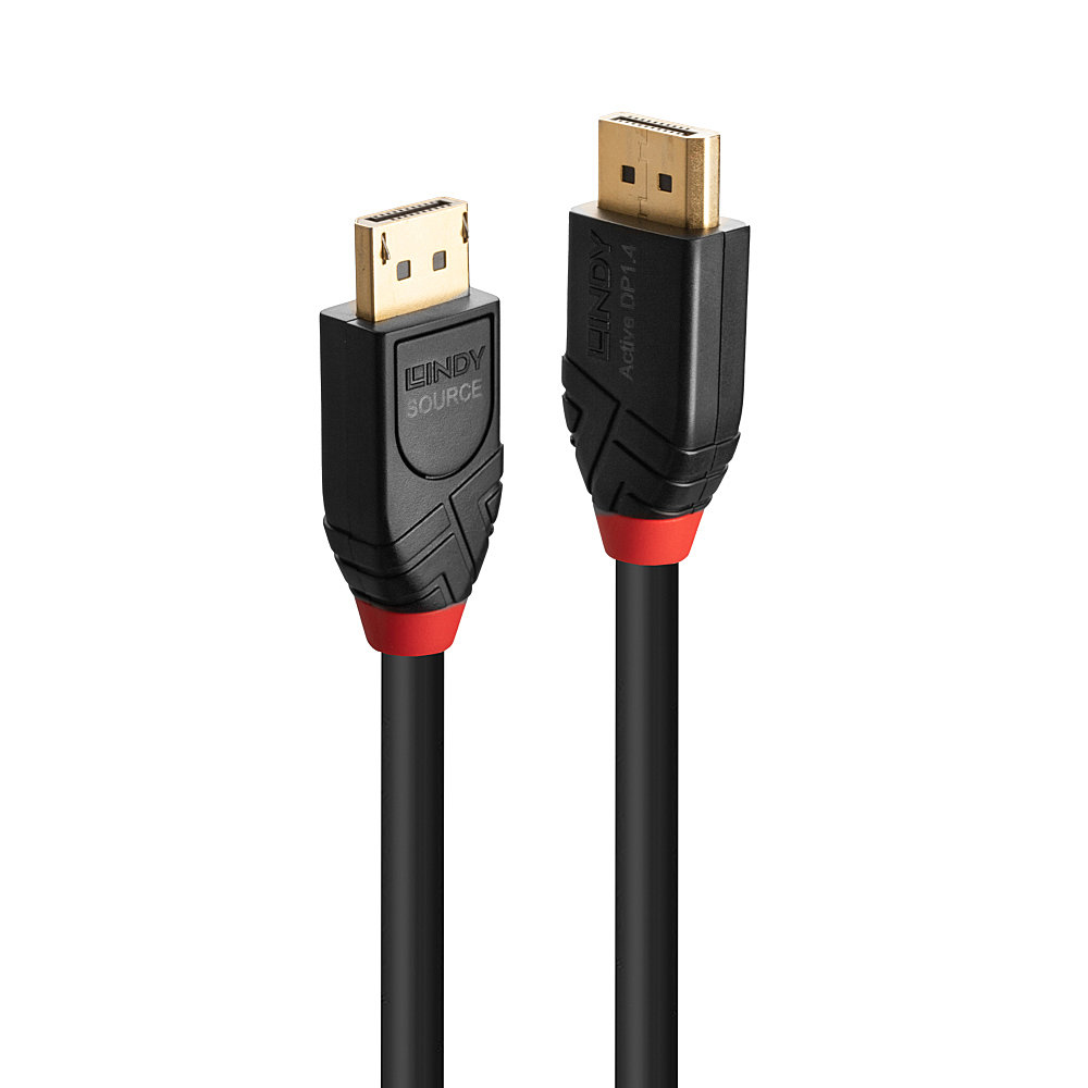 Image of Lindy 5m Active DisplayPort 1.4 Cable