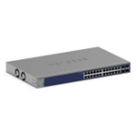 NETGEAR GS728TX Managed Gigabit Ethernet (10/100/1000) 1U Gray