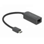 DeLOCK Adapter USB Type-C male to 2.5 Gigabit LAN compact