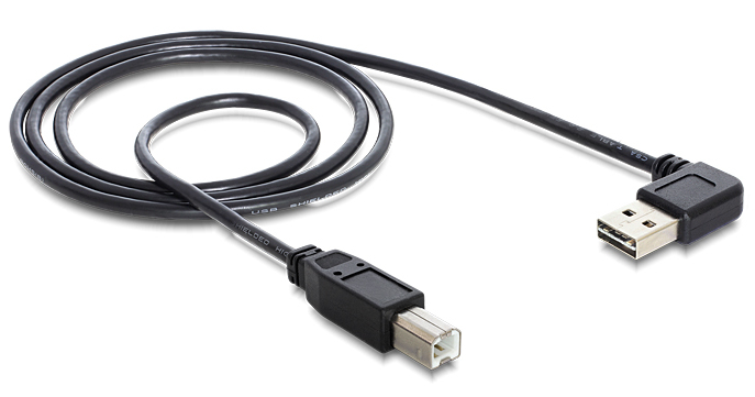 DeLOCK 2m USB 2.0 A - B m/m USB cable USB A USB B Black