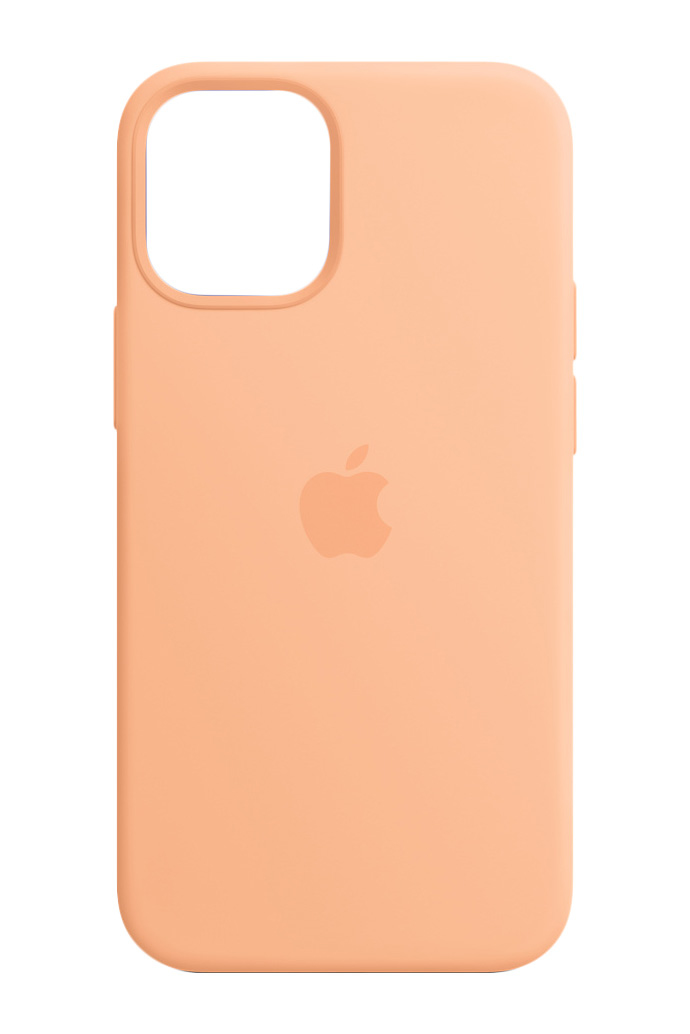 APPLE  iPhone 12 mini Silicone Case with MagSafe - Cantaloupe