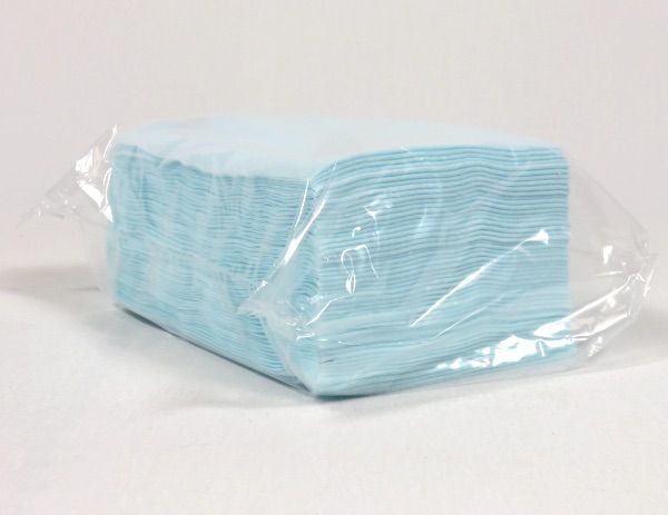 Image of DATA DIRECT Blue Wipe Absorbent Poly Paper Reusable 8 Pack x50