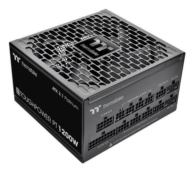 Thermaltake Toughpower PT 1200W power supply unit 24-pin ATX ATX Black