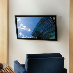 Ergotron Neo-Flex Tilting Wall Mount, UHD 160 cm (63") Zwart